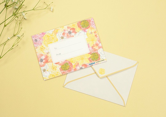 日比谷花壇封筒春夏