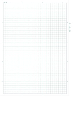 方眼5mmノート用紙