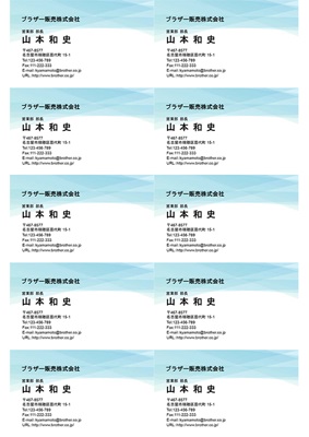 スタンダード名刺 横11