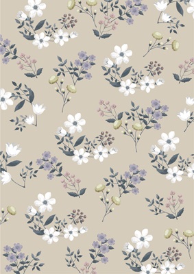 アートパネル・小花３