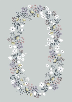 アートパネル・小花７