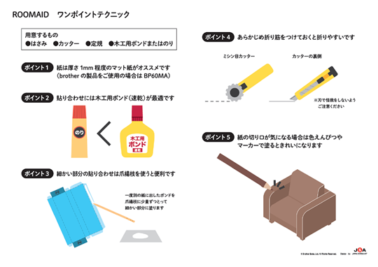 ミニュチュアルーム_ワンポイントテクニック