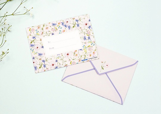 日比谷花壇封筒春夏