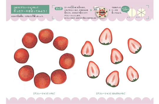つくって遊べる工作　ケーキ
