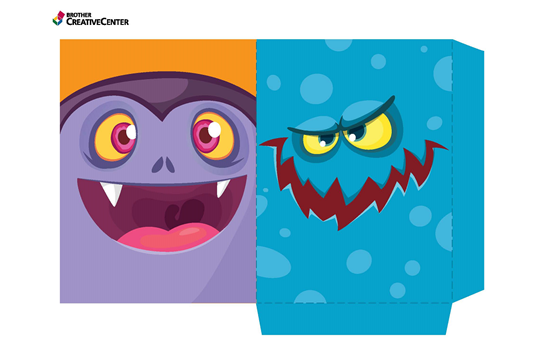 ハロウィン　バック　モンスター