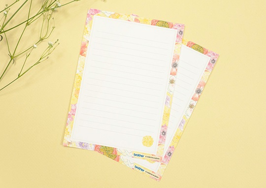 日比谷花壇便箋春夏