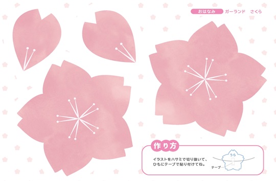 桜ガーランド　桜A