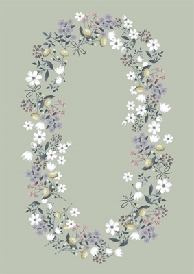 アートパネル・小花10