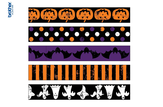 ハロウィン　輪っか飾り
