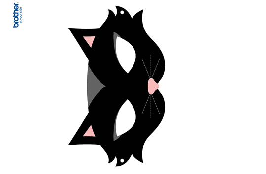 黒猫マスク