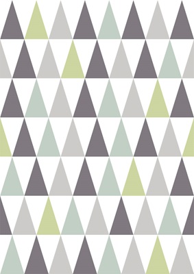 アートパネル・三角模様３