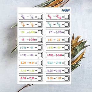 数学(分数など)２