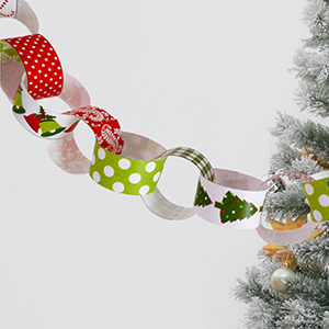 輪っか飾り　クリスマス