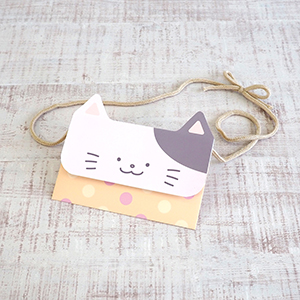 ごっこ遊び　おさいふ　ねこ