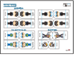 JR貨物全面協力のペーパークラフト 貨物駅の駅員さんたち