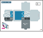 JR貨物全面協力のペーパークラフト 東京レールゲートWEST