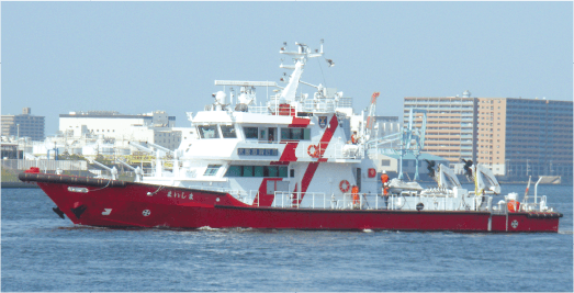 大阪市消防局水上消防署 水上消防艇 まいしま