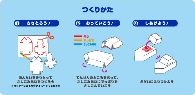 「キャプテン・シルバー号」のつくりかた