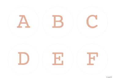 壁飾りアルファベット大文字&nbsp;大（ピンク）