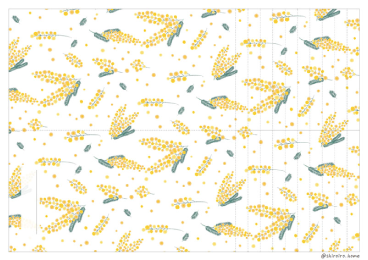 引き出し仕切り（イエロー・ピンク・ブルー・パープル）