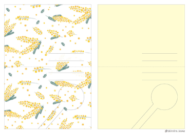 ハンガーラック仕切り（イエロー・ピンク・ブルー・パープル）
