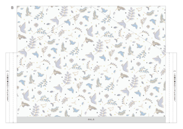 壁掛けポスト（ブルー）